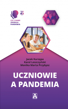 Okładka książki "Uczniowie a pandemia"